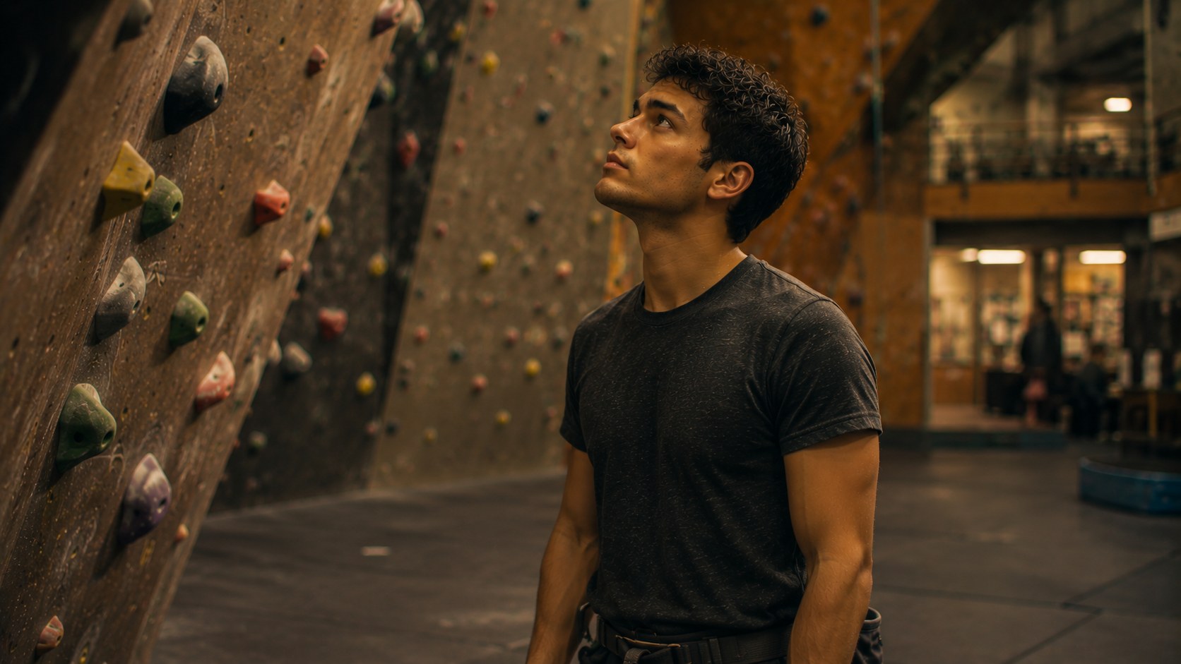 Teen boy facing a challenge, illustrating what fear and courage look like in adolescence